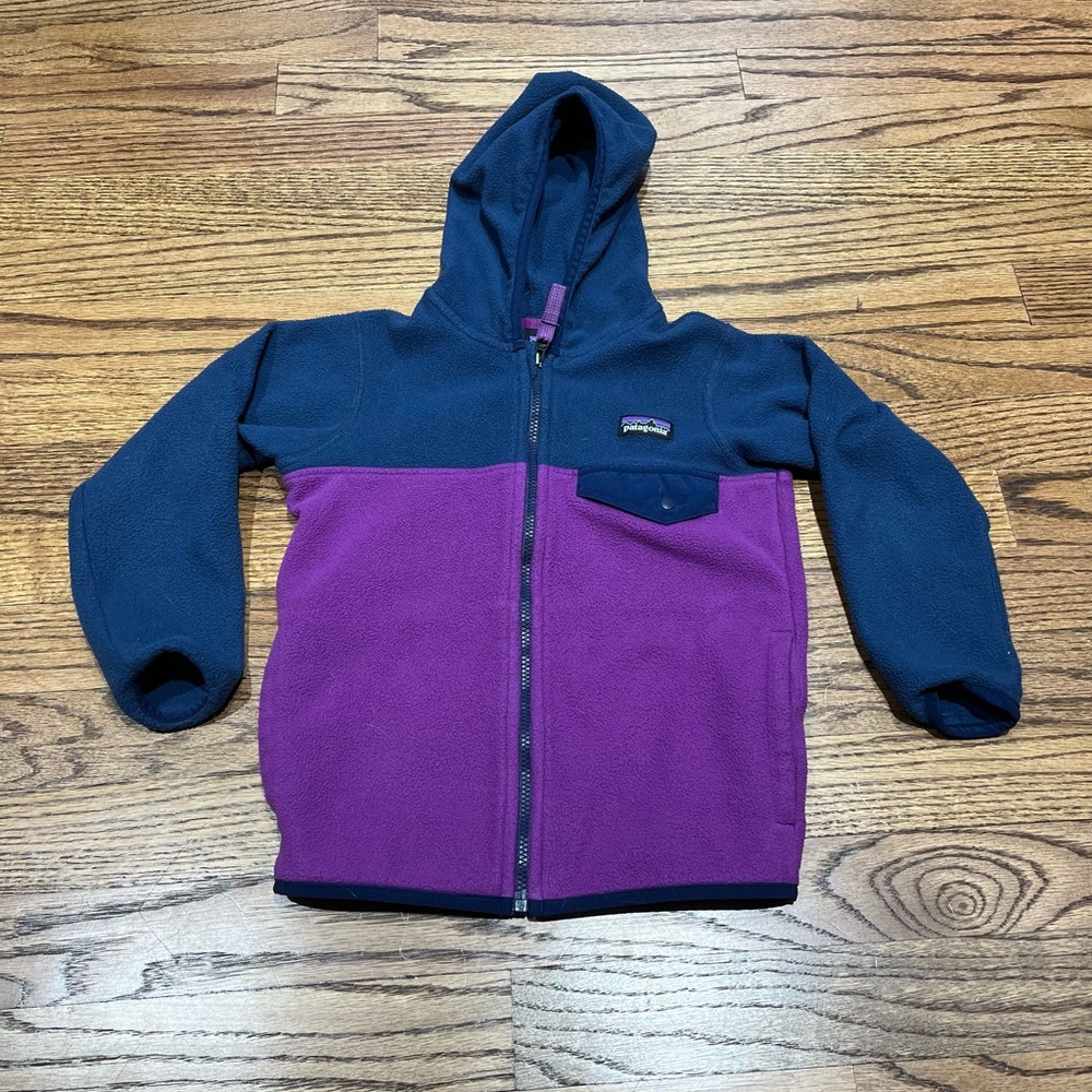 Girls Patagonia Micro-D Snap T fleece jacket (4T)